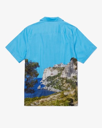 Chemise en coton imprim&eacute;e pour homme