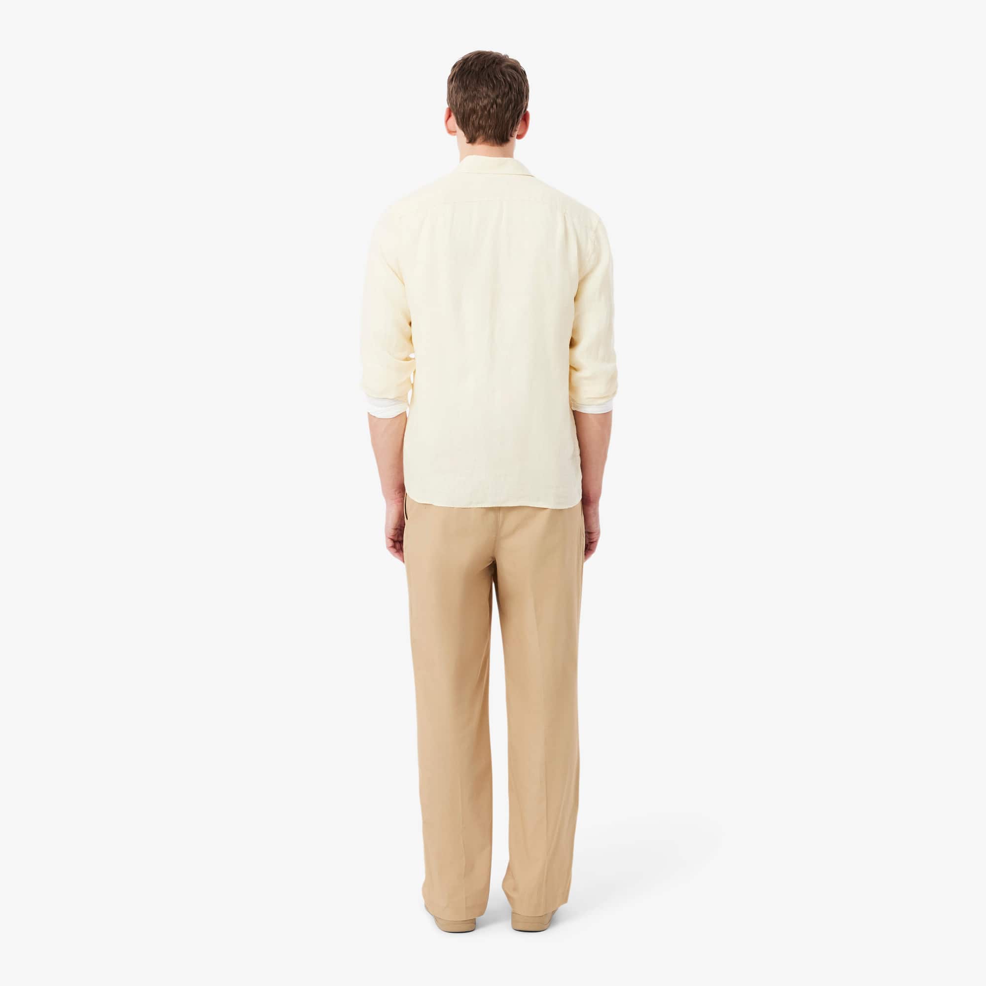 Straight Fit Cotton Chino Pants