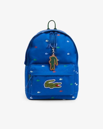 Unisex Crocodile Printed Backpack