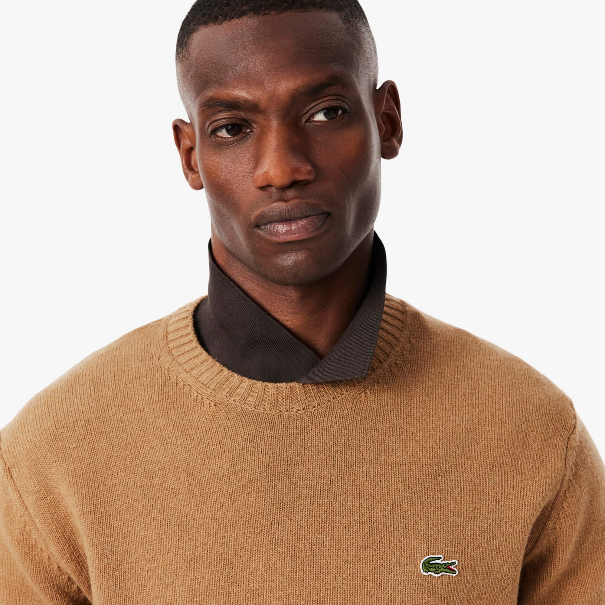 Men's Wool Crew Neck Sweater - Sweaters & Sweatshirts - New In