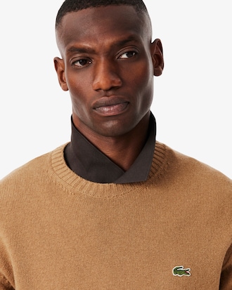 Men's Wool Crew Neck Sweater