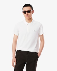 Men's Regular Fit Long Sleeve Cotton Blend Polo