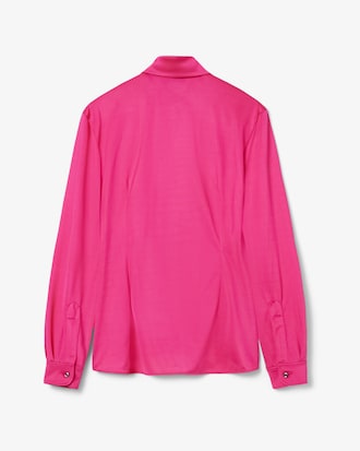 Runway Satin Slim Fit Shirt