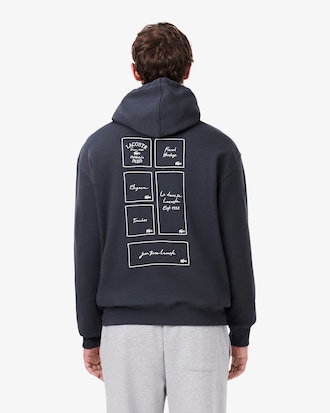 Sudadera con Gorro de Felpa Estampada