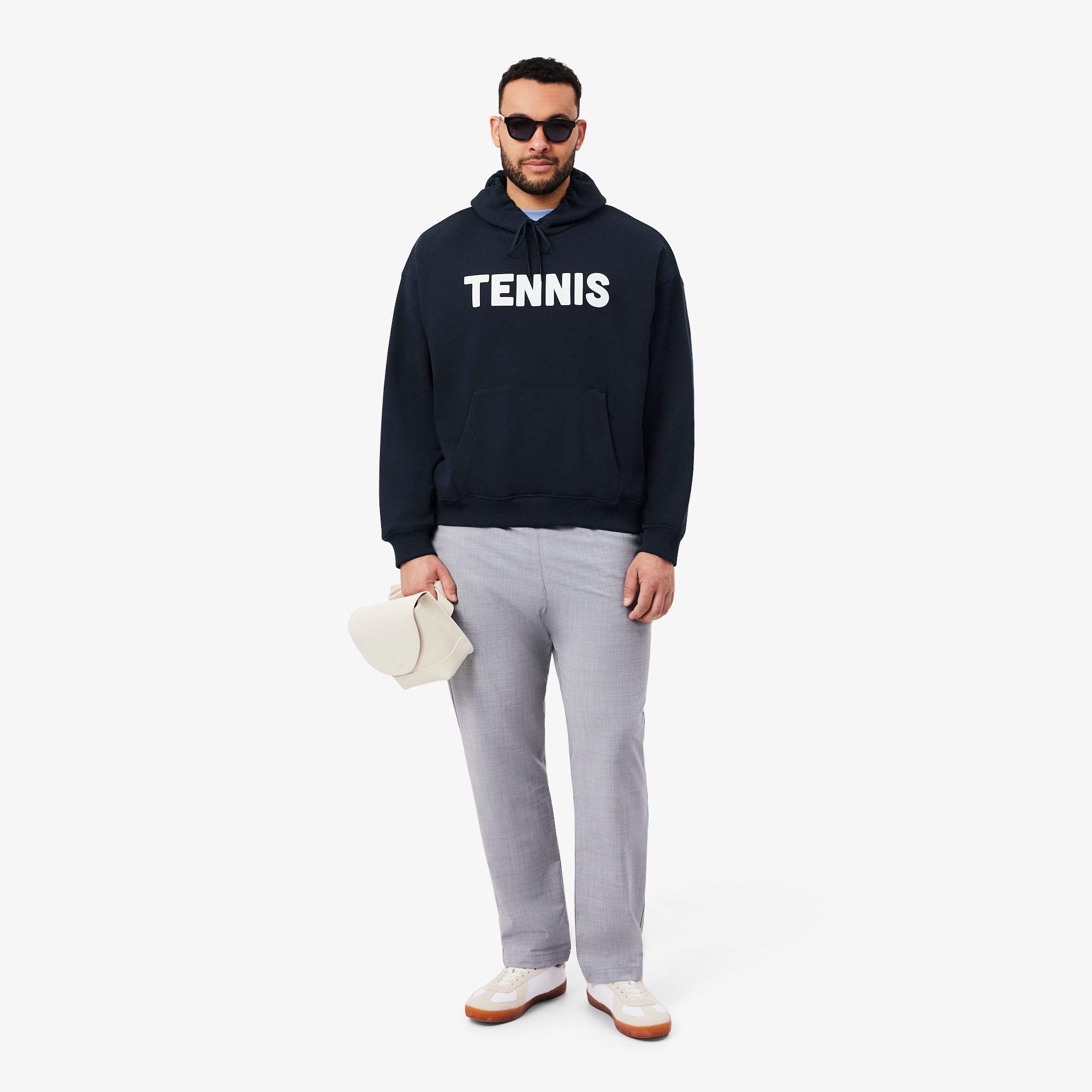 Tennis Print Hoodie