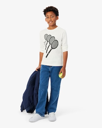 Long Sleeved Cotton T-shirt