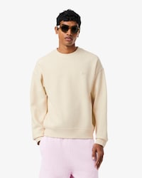 Loose Fit Piqu&eacute; Sweatshirt