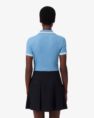 Slim Fit French Made Ribbed Polo