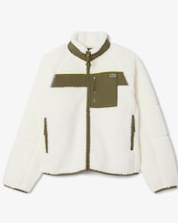 Men's Colorblock Sherpa Fleece Jacket
