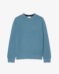 Pull mixte col rond coton