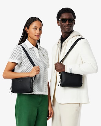 Unisex Small Chantaco Leather Reporter Bag