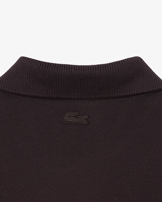 Classic Fit Badge Accent Piqué Polo Shirt