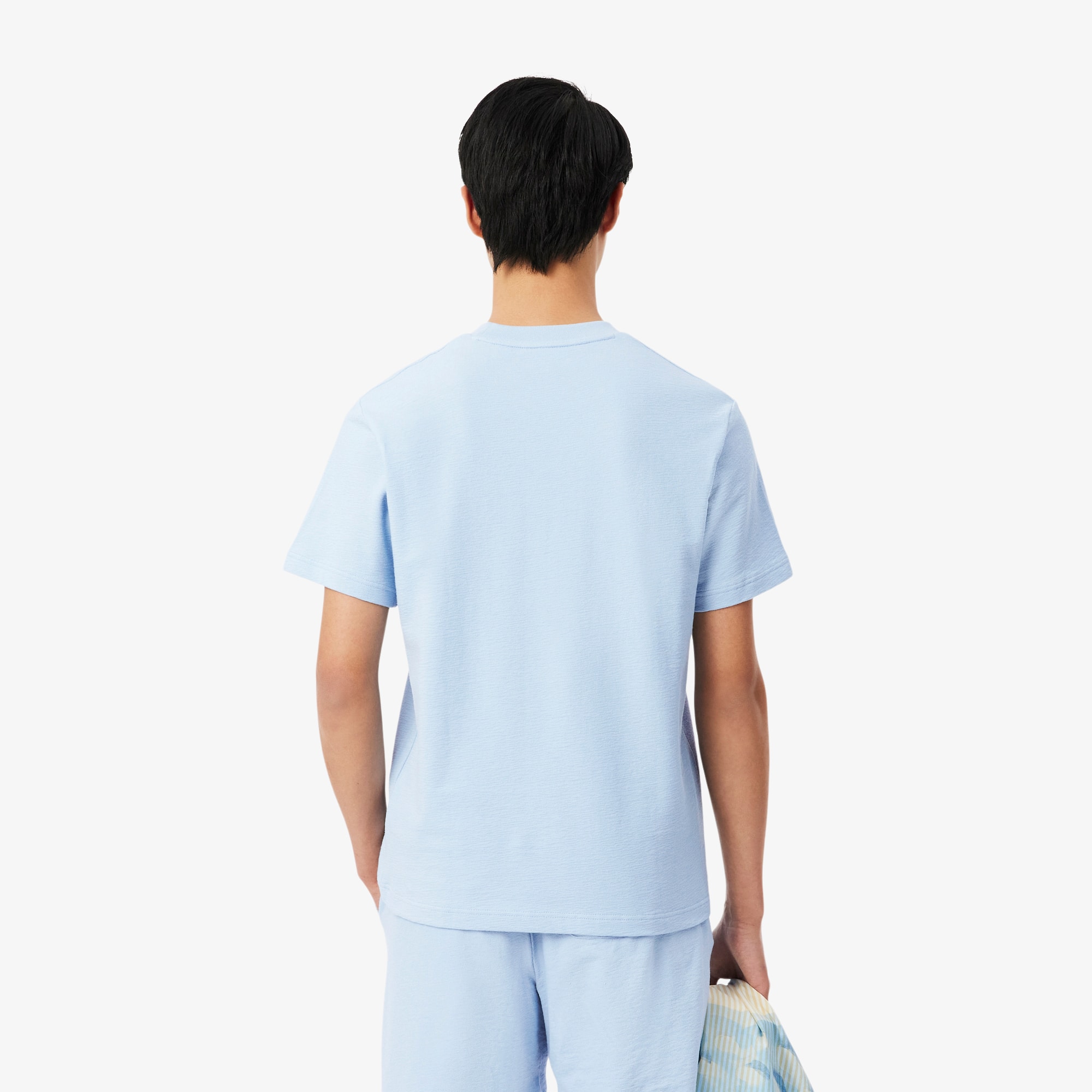 Textured Jersey T-Shirt - All Men's Clothing - New In 2026 | Lacoste