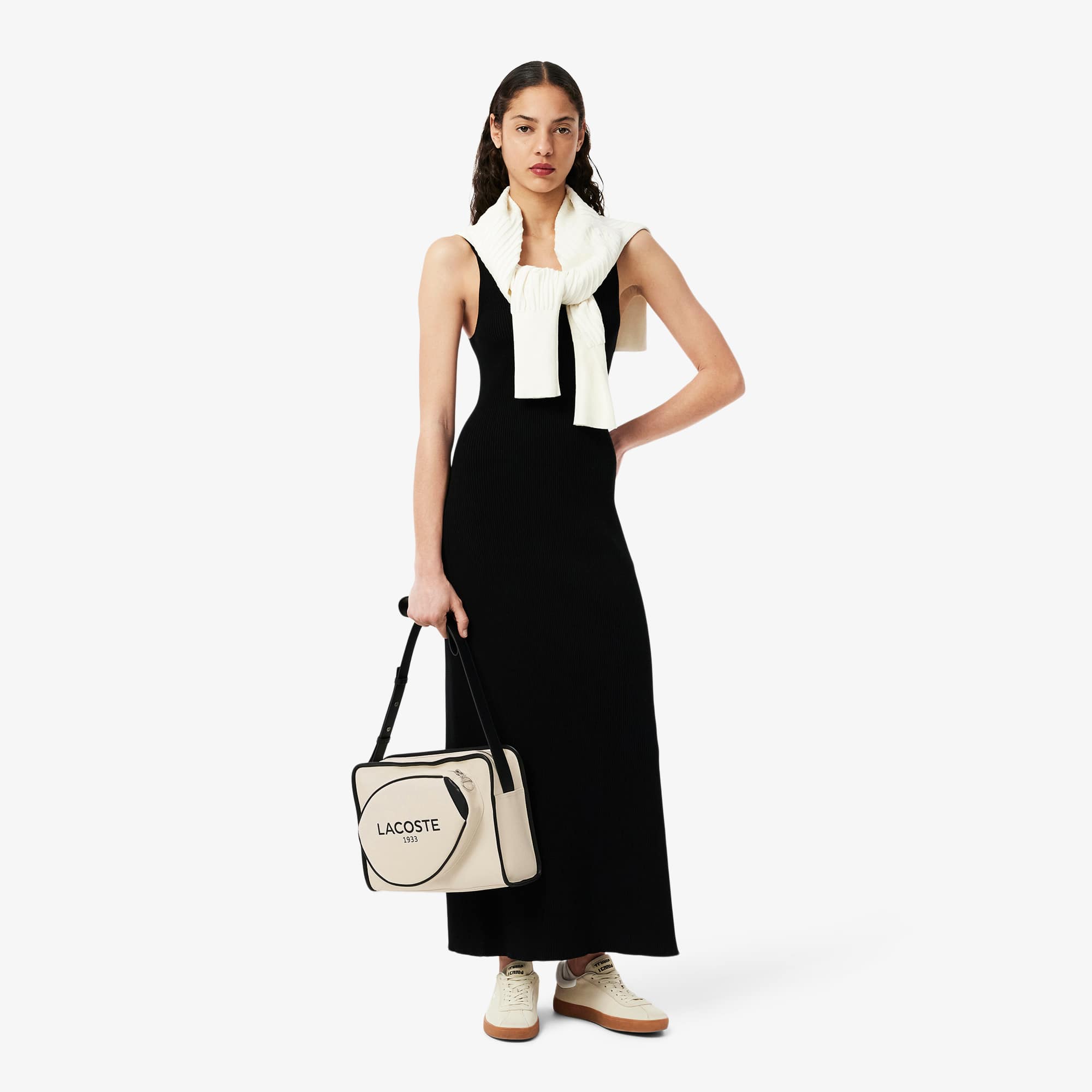 Heritage Canvas Shoulder Bag - Bags - New In 2026 | Lacoste
