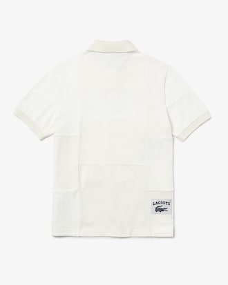 Men&rsquo;s Lacoste L!VE Heritage Relaxed Fit Piqu&eacute; And Boucl&eacute; Polo