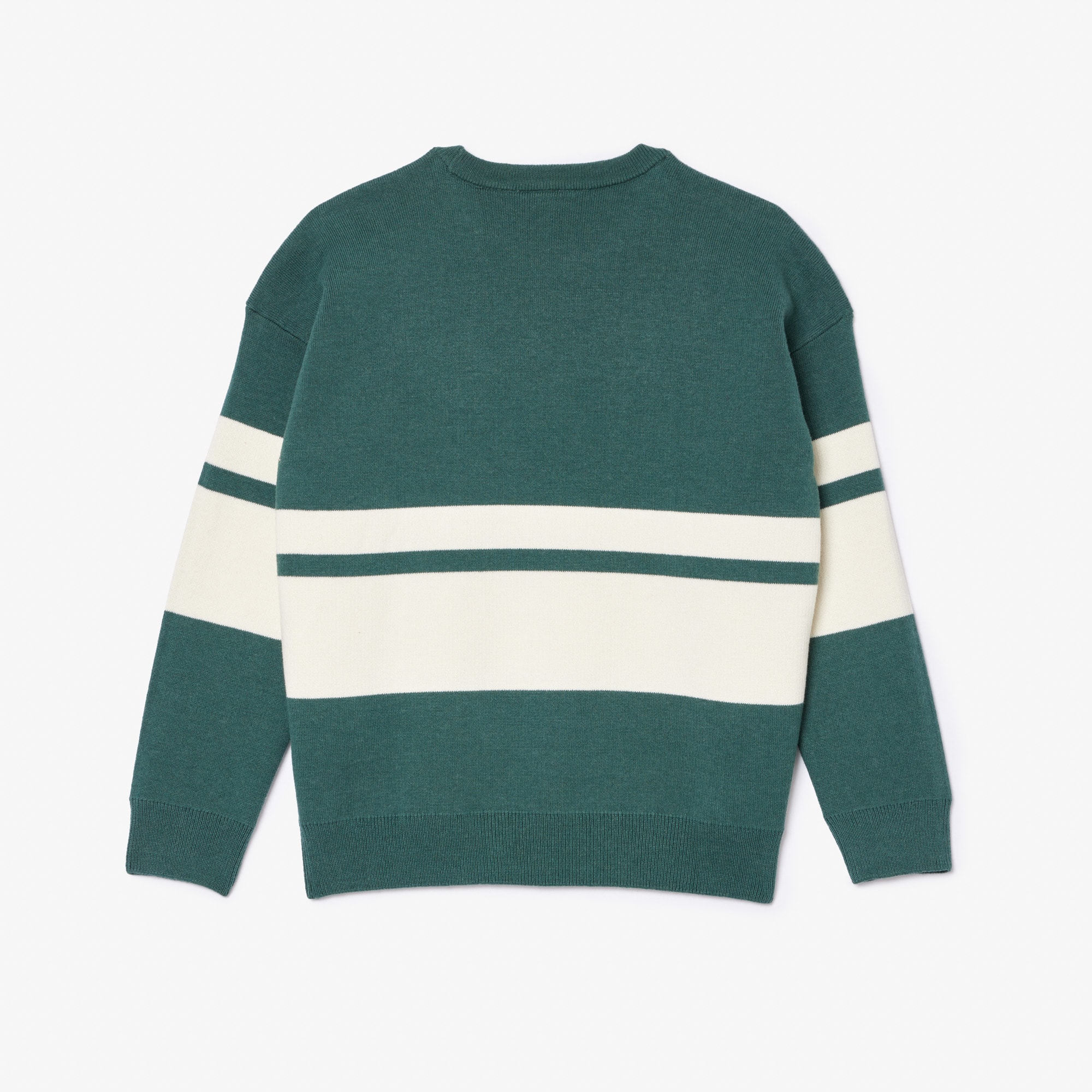 ★関税込★KENZO★Striped Merino Wool Jumper Grass Green★ ☆関税込☆KENZO☆Striped Merino Wool Jumper Grass Green