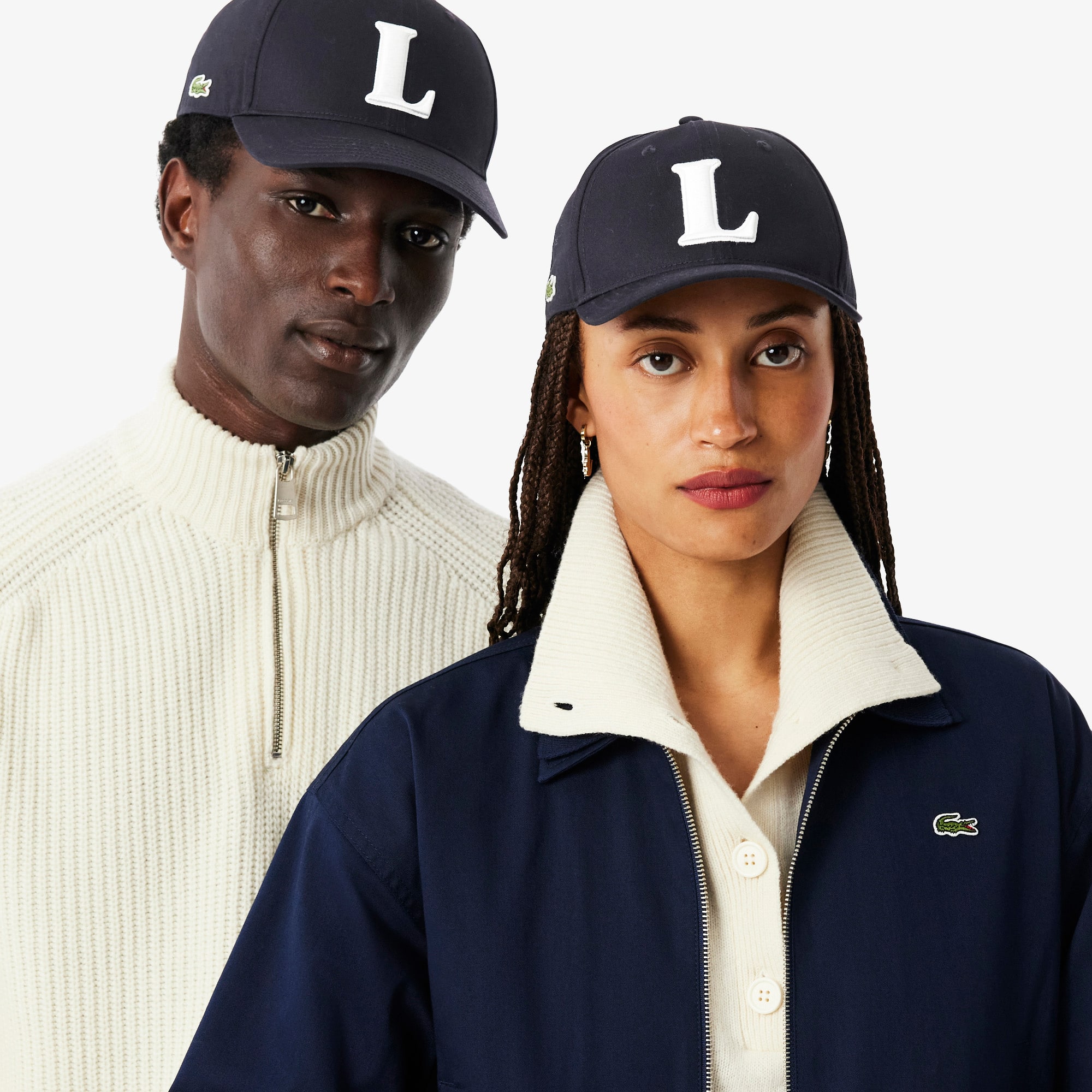 キャップ Lacoste Unisex 3D Embroidered Baseball Cap 3D Embroidered Cotton Twill Baseball Cap