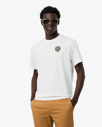 Men's Cotton Badge T-Shirt