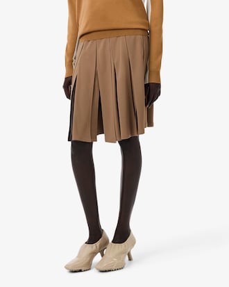 Runway Fluid Pleated Skirt