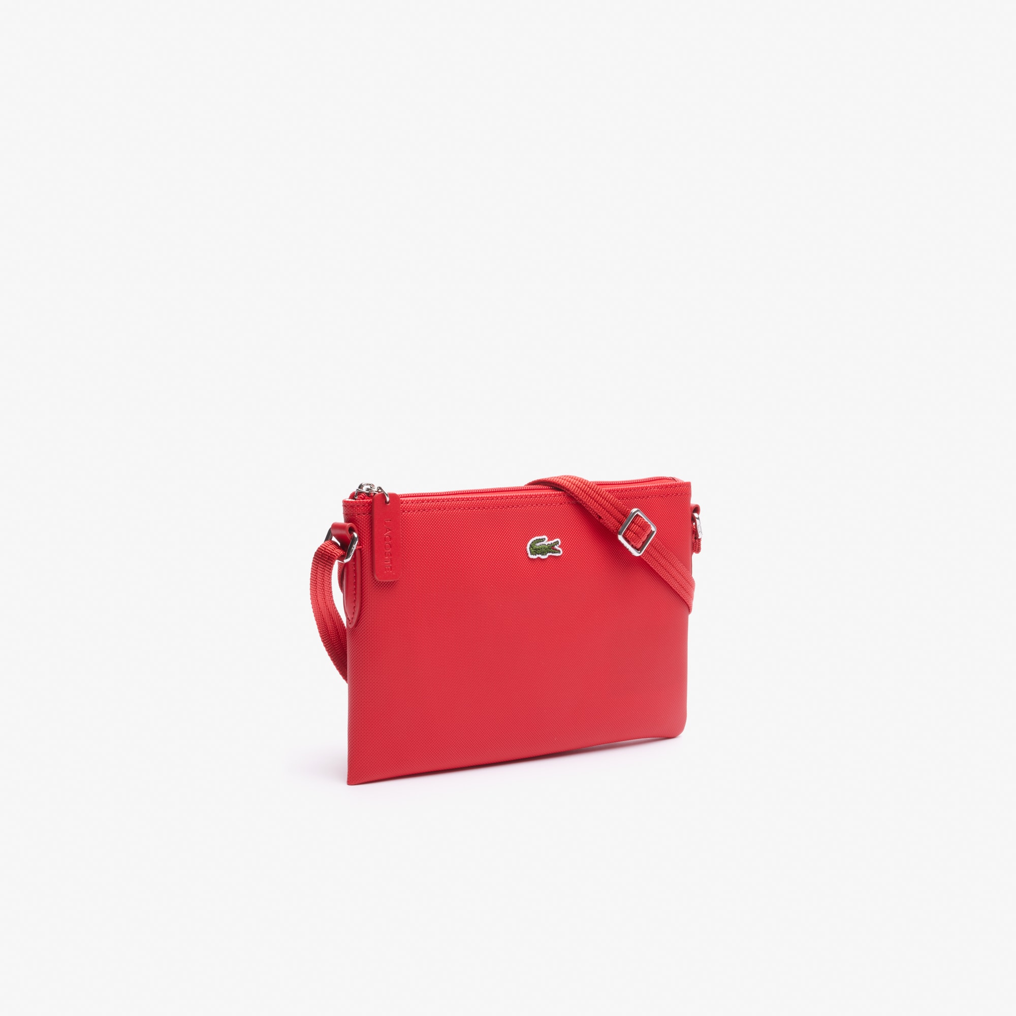 【即発】【LACOSTE】flat cross-body bag NF1887PO Women's L.12.12 Concept Crossbody Bag - Bags - New In 2025
