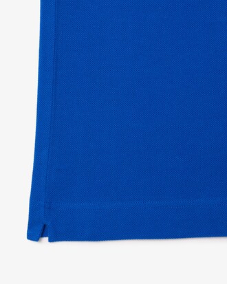 Polo con insignia L.12.12 de corte clásico