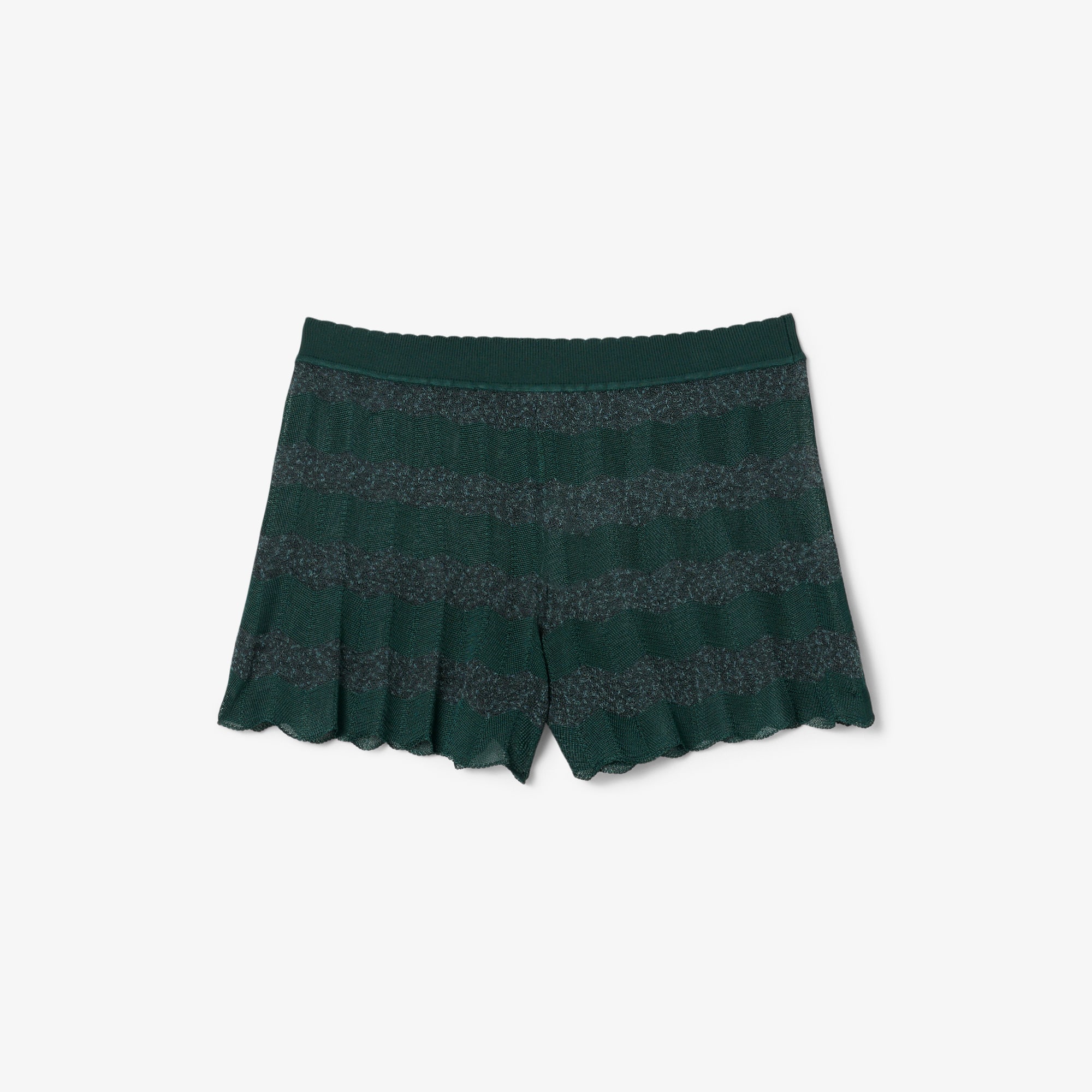 Runway Pointelle Knit Shorts