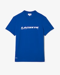 Men's Regular Fit Branded Piqué T-Shirt
