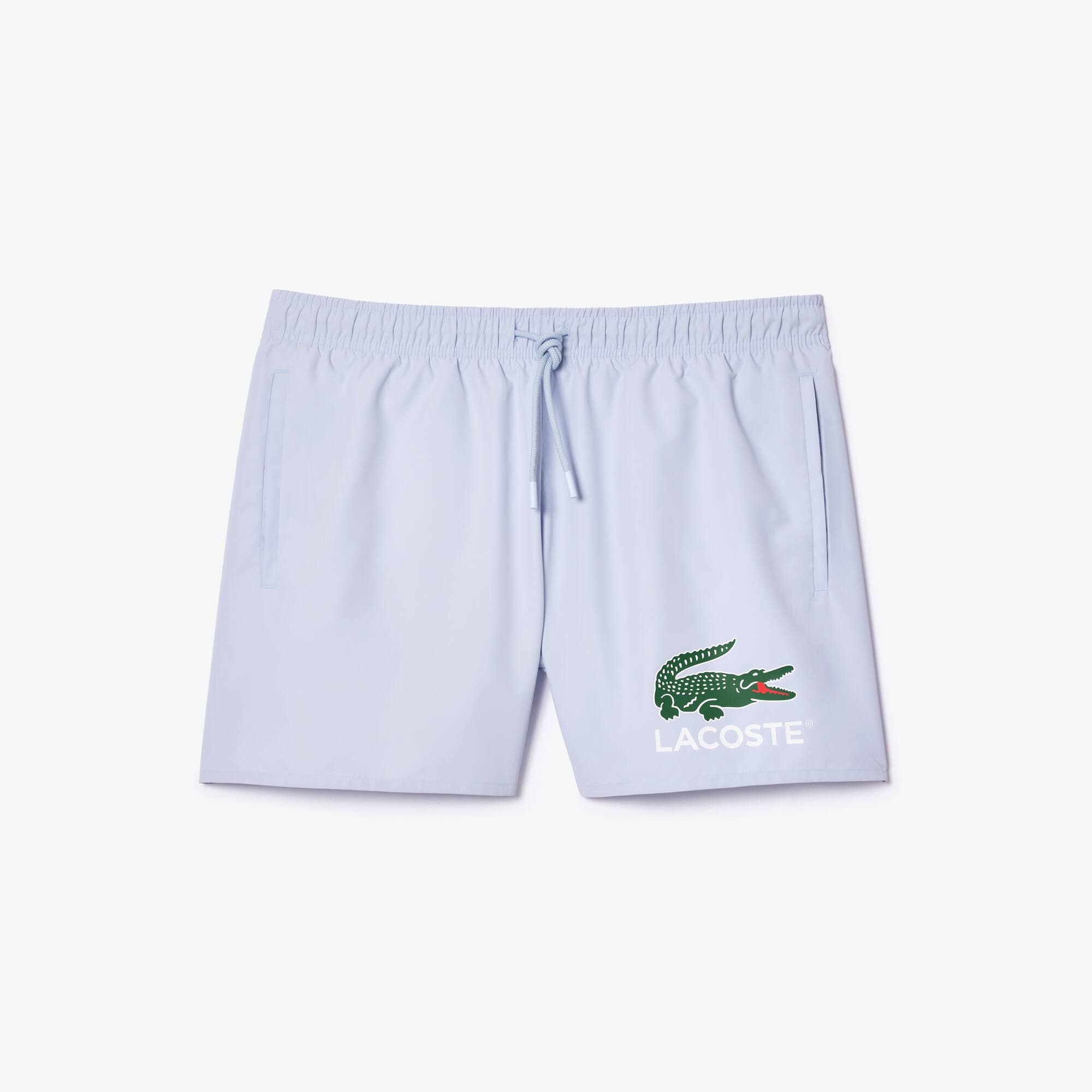 Men's Croc Print Swim Trunks - Shorts & Swim - New In 2026 | Lacoste