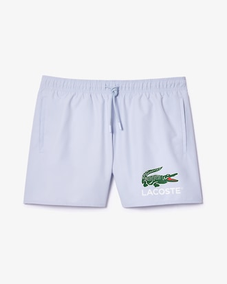 Men's Croc Print Swim Trunks