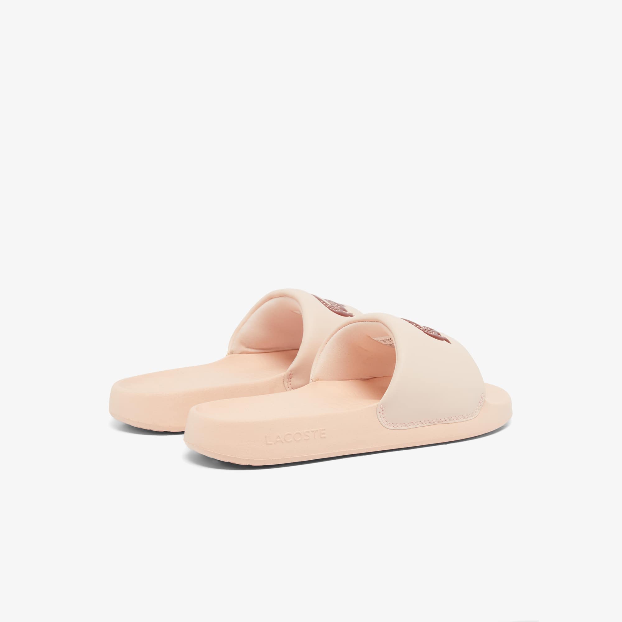 ■LACOSTE■ Women's Serve Slide Light Pink RZ9022W55GAOZ Lacoste Serve 1.0 Slides | Pink | FARFETCH