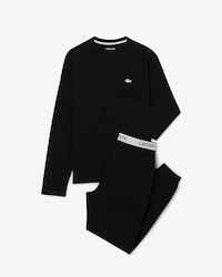 Conjunto De Pijama Con Cintur&oacute;n Plateado