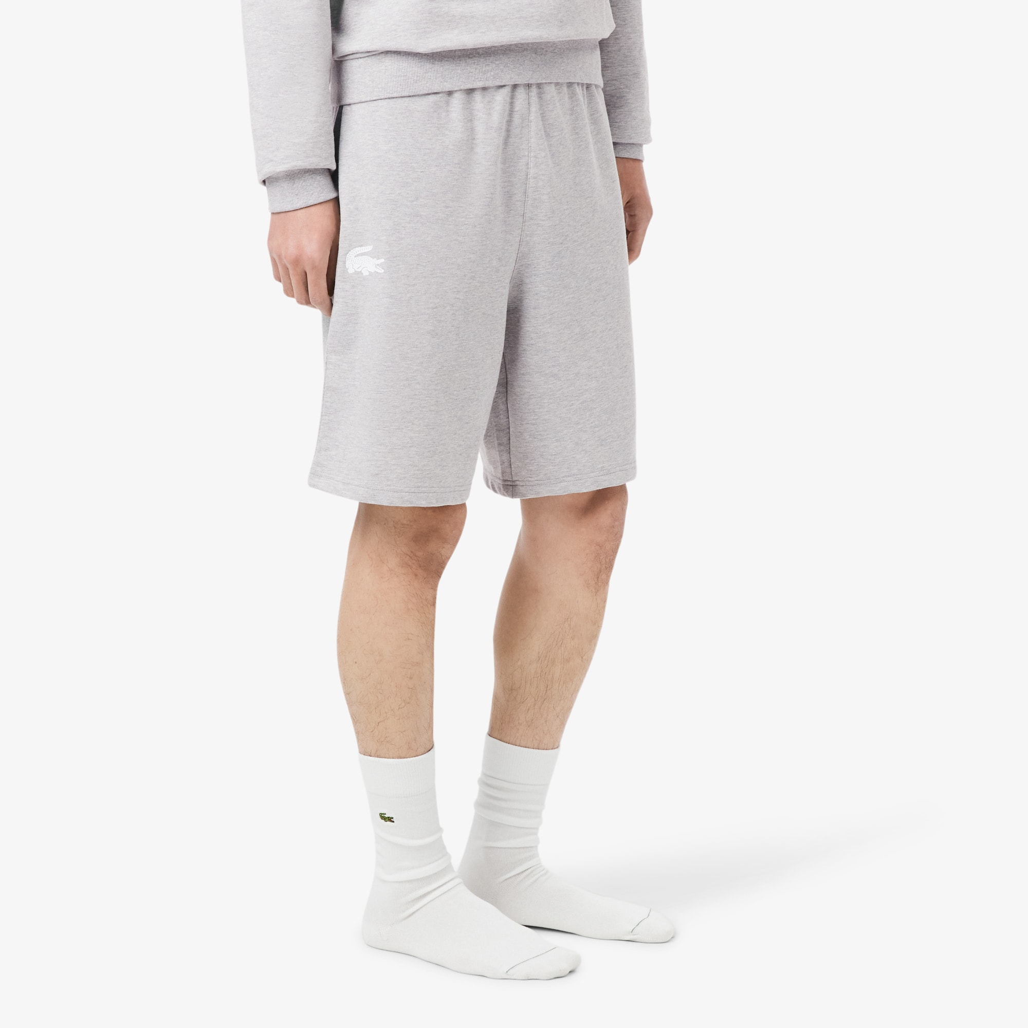 Men's Straight Fit Fleece Pajama Shorts