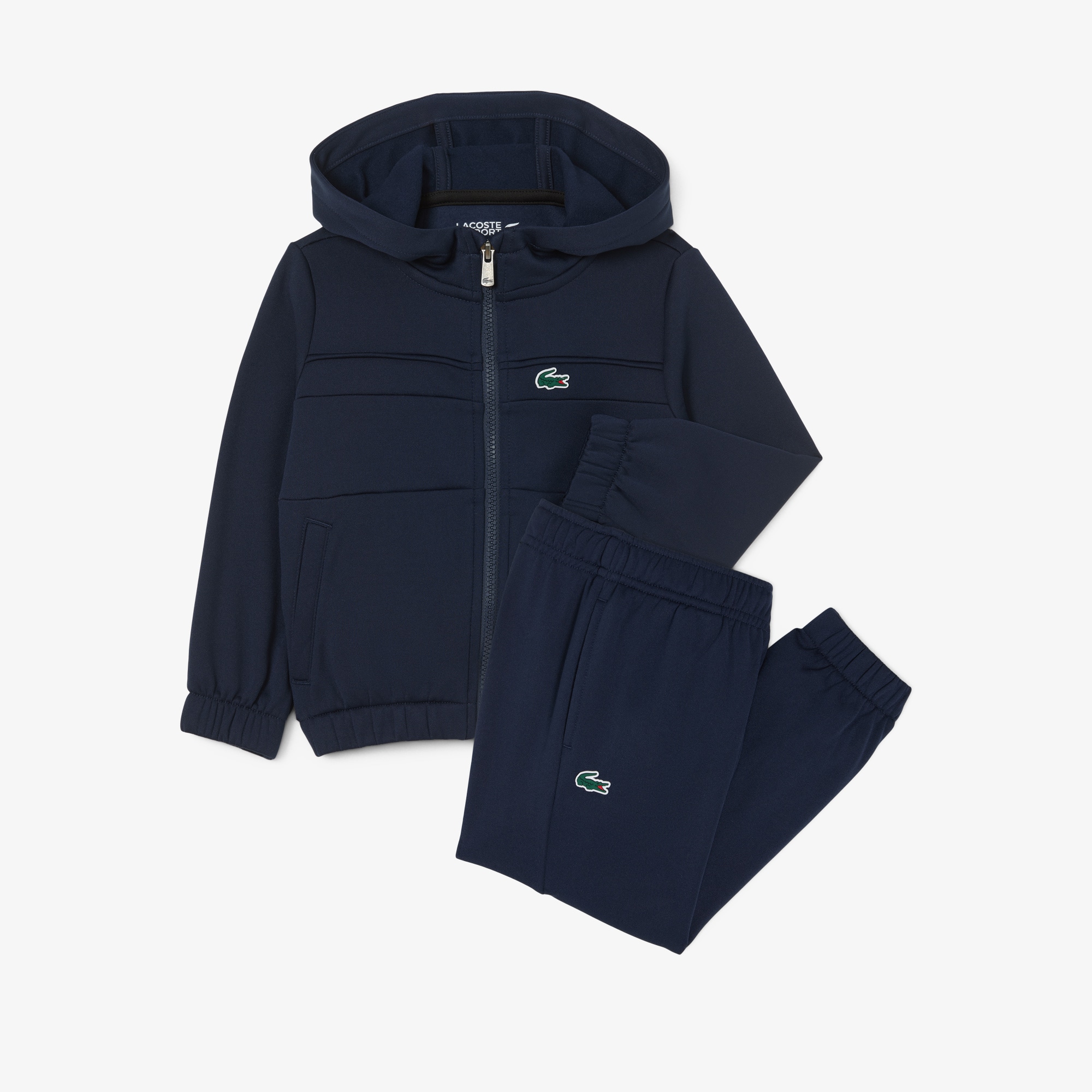 Lacoste Boys' Sport Colorblock Tracksuit - 4 Years In Blue