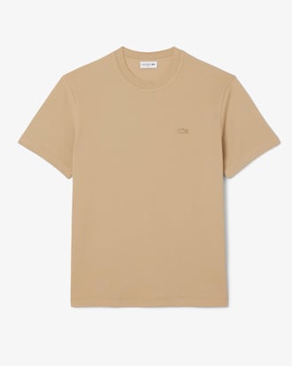Men's Ribbed Neck Petit Piqué T-Shirt