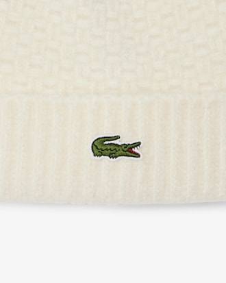 Unisex Ribbed Cuff Wool Beanie