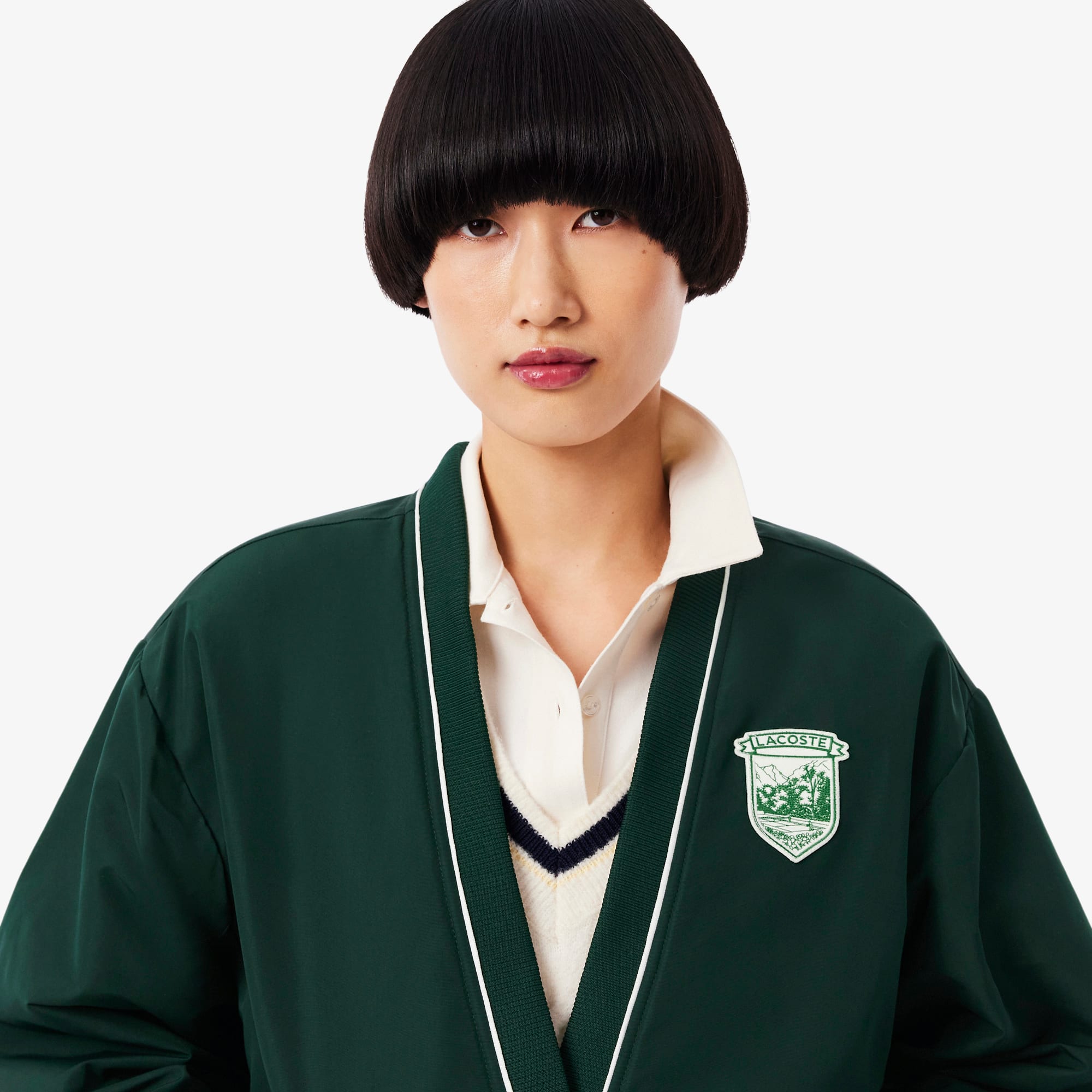 Women's Oversized Padded Nylon Cardigan - Jackets & Coats - New In