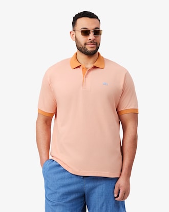 Classic Fit Contrast Rib Polo