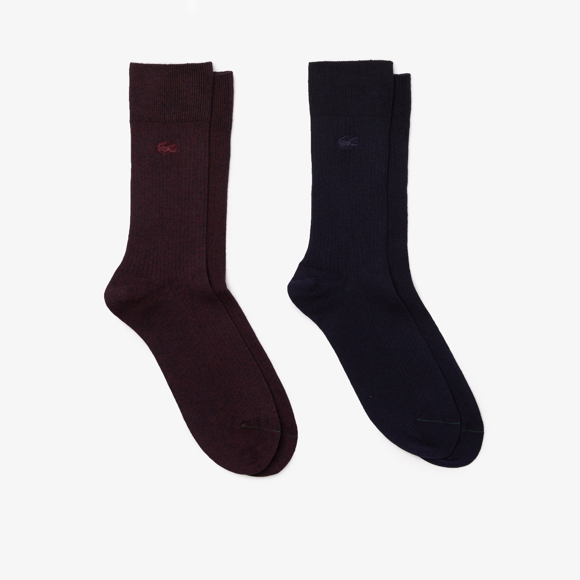 Men's TwoPack Cotton And Wool Socks Socks New In 2023 Lacoste