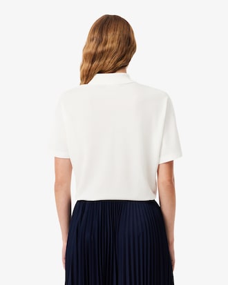 Polo De Piqu&eacute; Con Corte Relajado Para Mujer