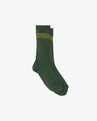 Runway Transparent Ribbed Socks