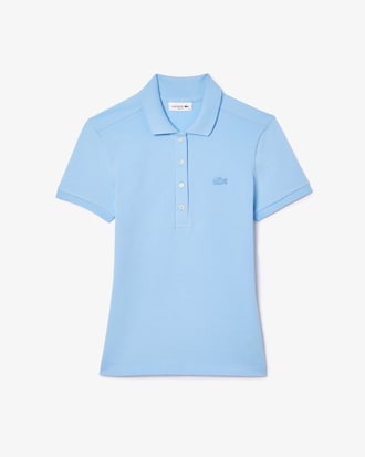 Women's L.12.D Slim Fit Stretch Mini Piqu&eacute; Polo