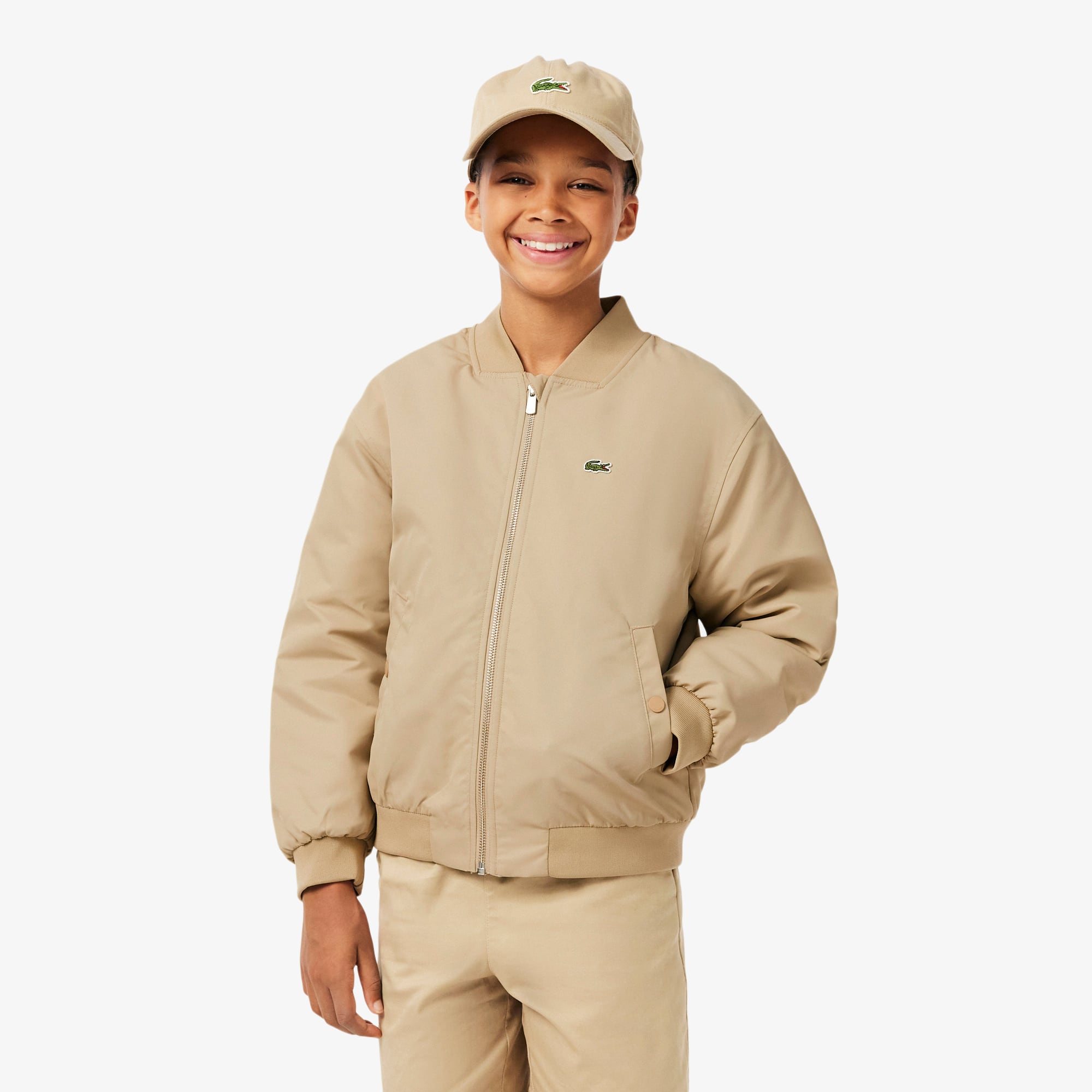 Unisex Nylon Bomber Jacket
