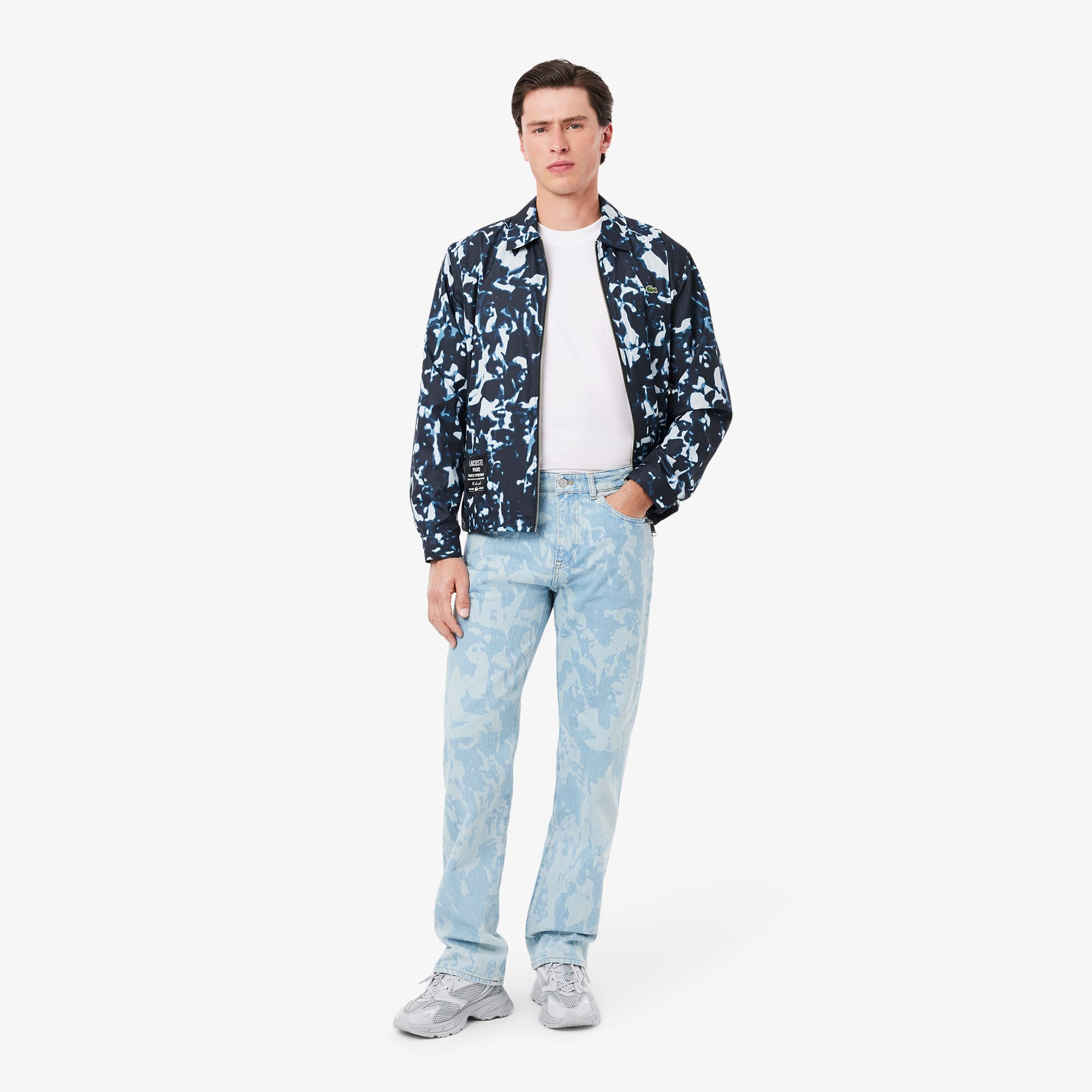 【LC25SS316】LACOSTE メンズクルーネックTシャツ TH9880 LACOSTE ラコステ メンズクルーネックTシャツ TH9880 ブラック
