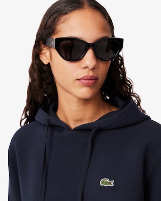 Women's Relaxed Fit Piqué Hoodie