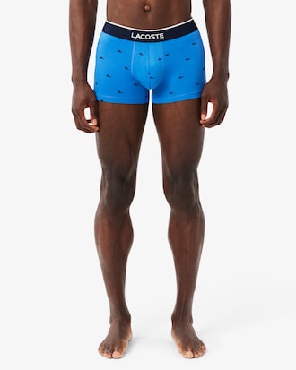 Men's Cotton Crocodile All Over Jersey Trunks