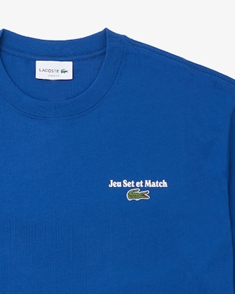 Men's Loose Fit Heavy Jersey Printed T-Shirt