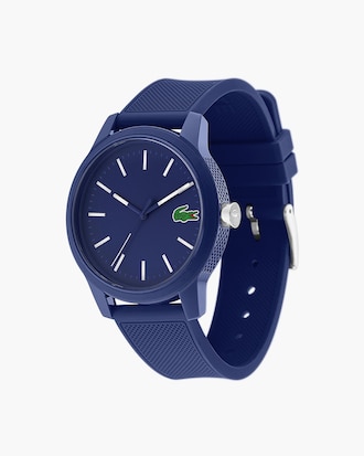 Men's Lacoste 12.12 Watch with Blue Silicone Strap