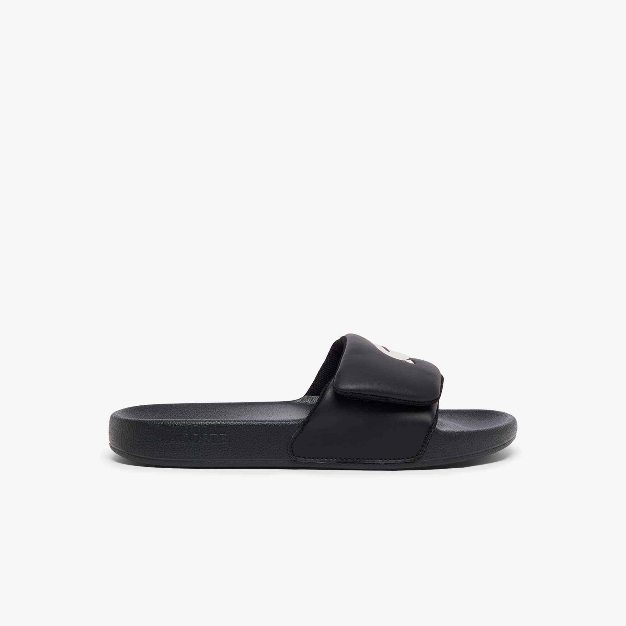 Lacoste Sandalias Serve Slide 0.0 para Mujer Negro