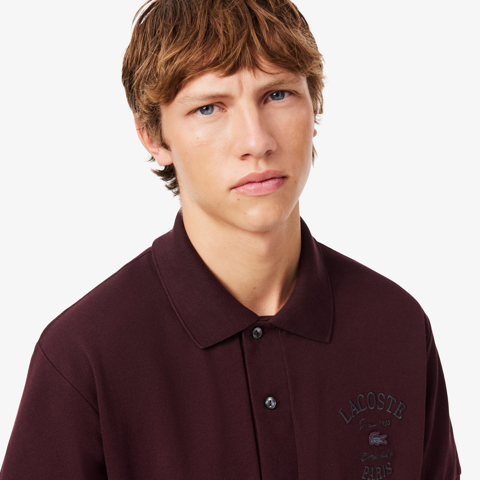 Classic Fit Embroidered Petit Piqué Polo Shirt - Polo Shirts - New