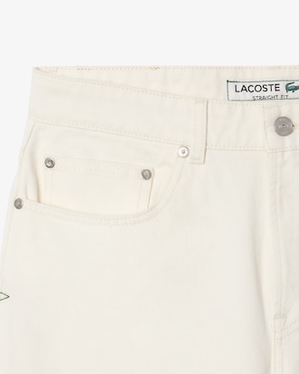 Men's 5-Pocket Straight Cut Indigo Jeans